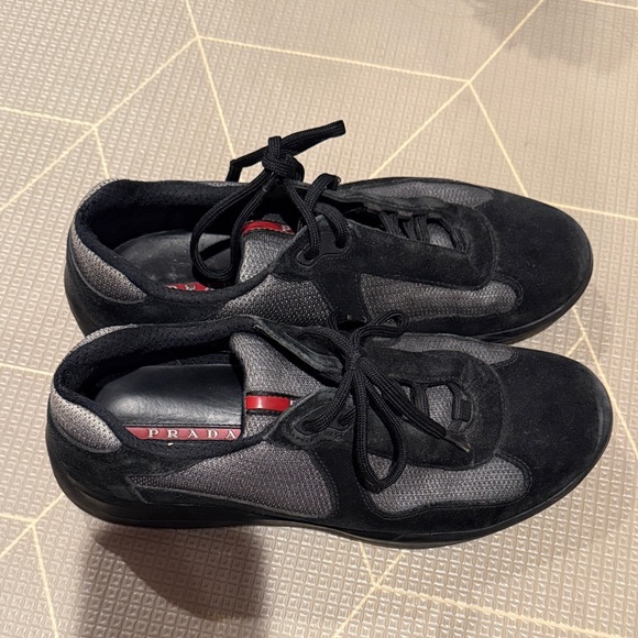 Prada Black Men's Sneakers 9.5 - Picture 2 of 5